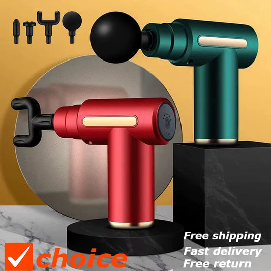 1PC Mini Fascia Gun Muscle Relaxation Massage Equipment Wireless Massage Gun Neck Membrane Rob Cervical Spine Massage Instrument